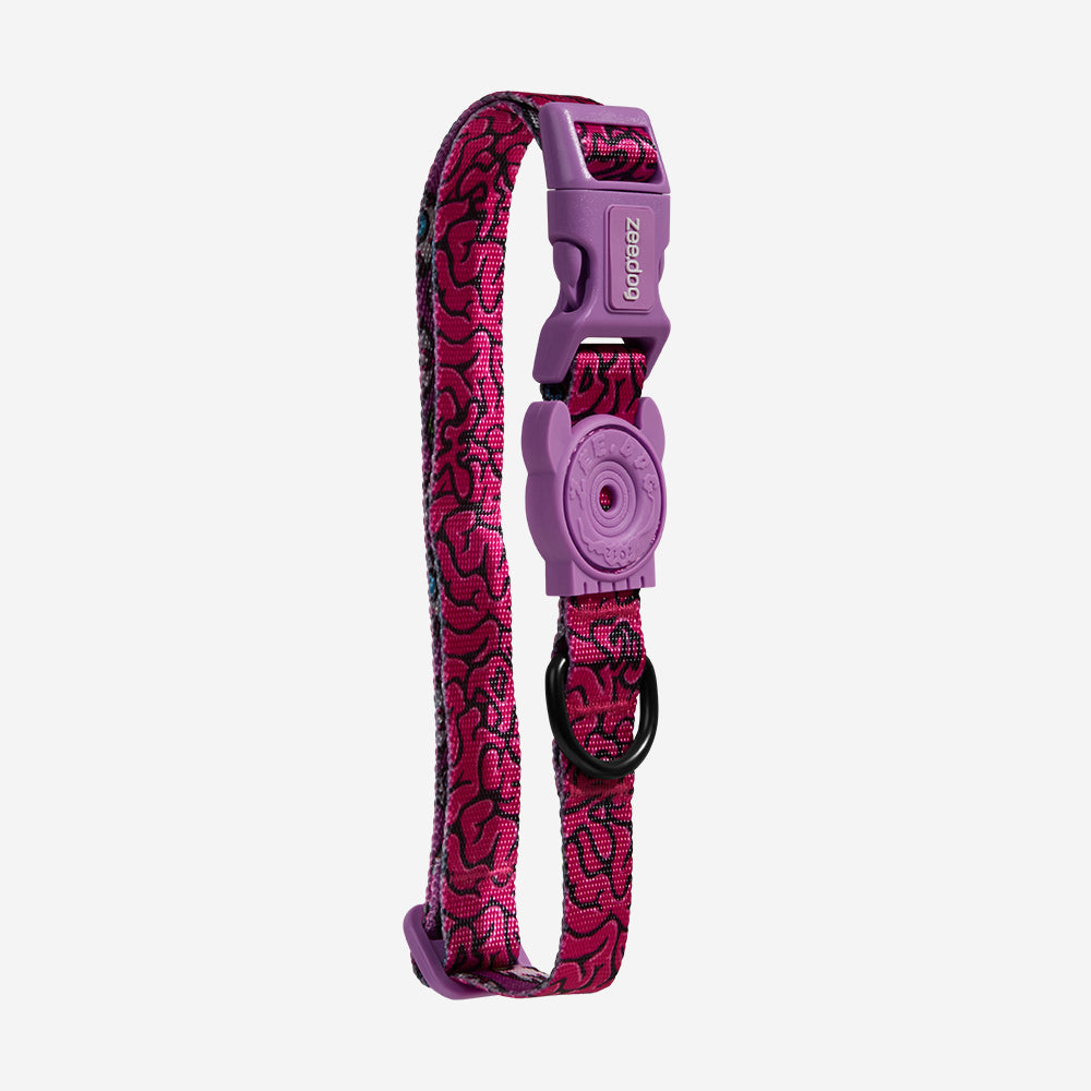 Adjustable Dog Collar Sizes Super Soft on Fur Brain