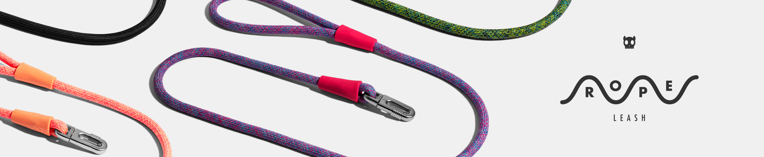 Zee.Dog | Rope Leashes | Soft Rope Lead with Hook