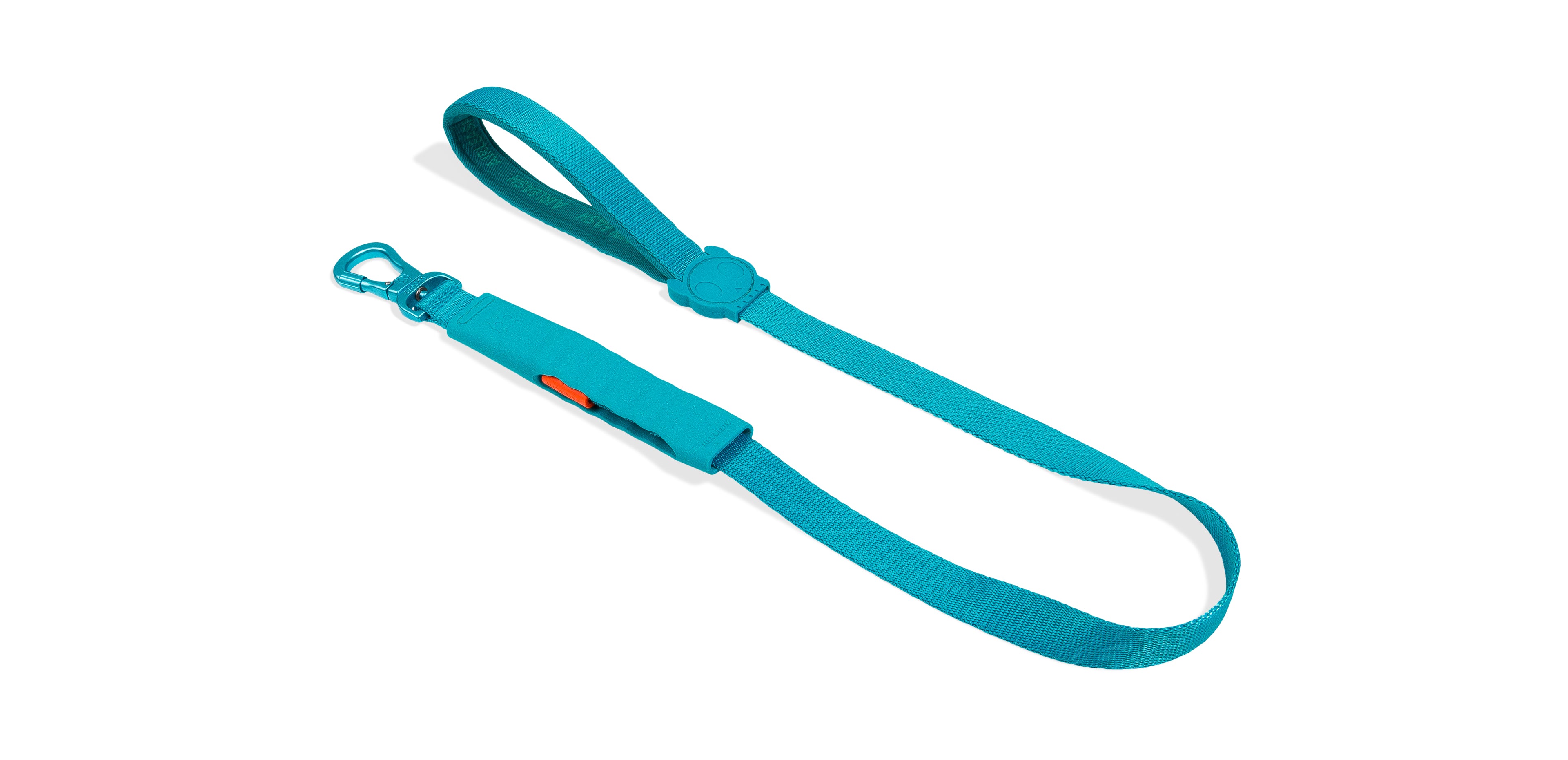 DESTINATION『LEASH MATT MEDIUM ７’』M.GRN 4 ft Embroidered Dog Leash Padded | Heavy Duty | PET MARVEL