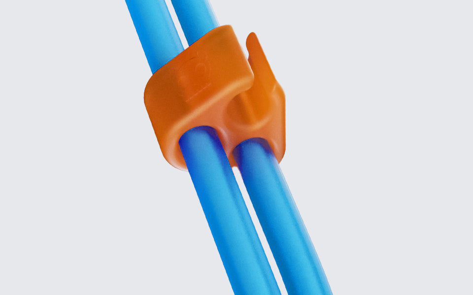 Sistema de clip para sujetarla a sí misma