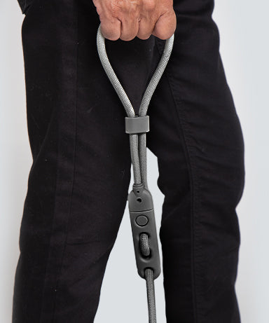 Titanium Grey | Hands-Free Leash
