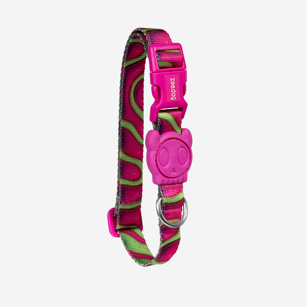 Zee.Dog Adjustable Dog Collar - 4 Sizes, Secure - H3D Jelly