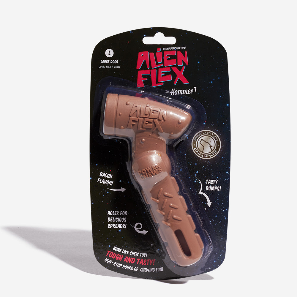 Alien Flex Hammer | Dog Chew Toy