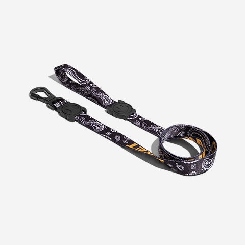 Zee.Dog x Chinatown Market Black  | Leash