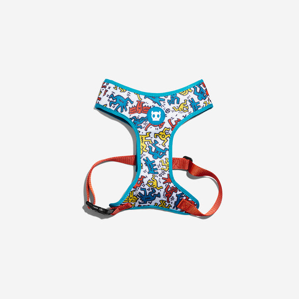 ＤＯＧＳ Keith Haring x Zee.Dog - Pop Gang Dog Air Mesh Harness