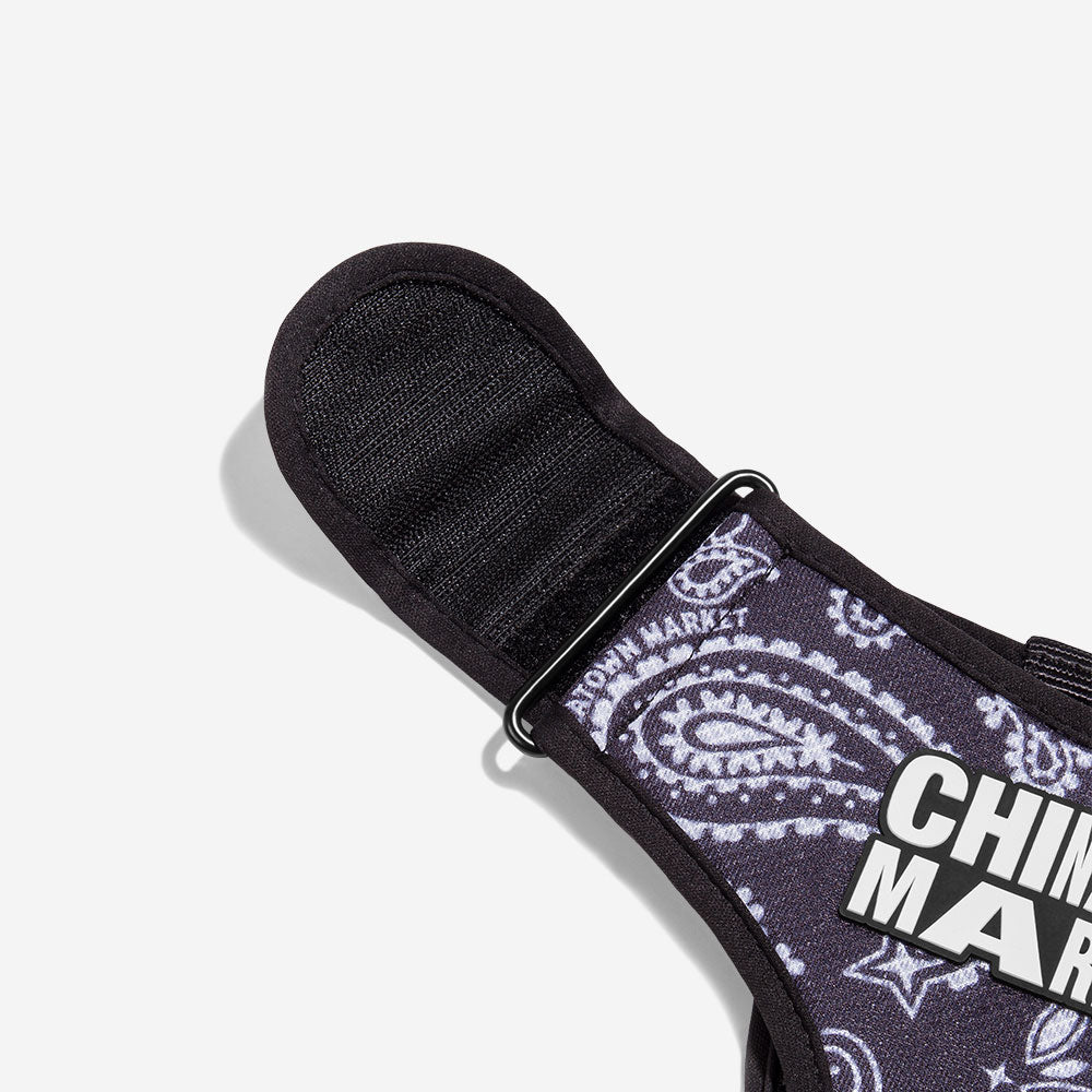 Zee.Dog x Chinatown Market Black | Adjustable Air Mesh Harness