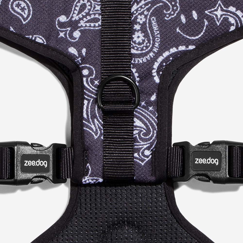 Zee.Dog x Chinatown Market Black | Adjustable Air Mesh Harness