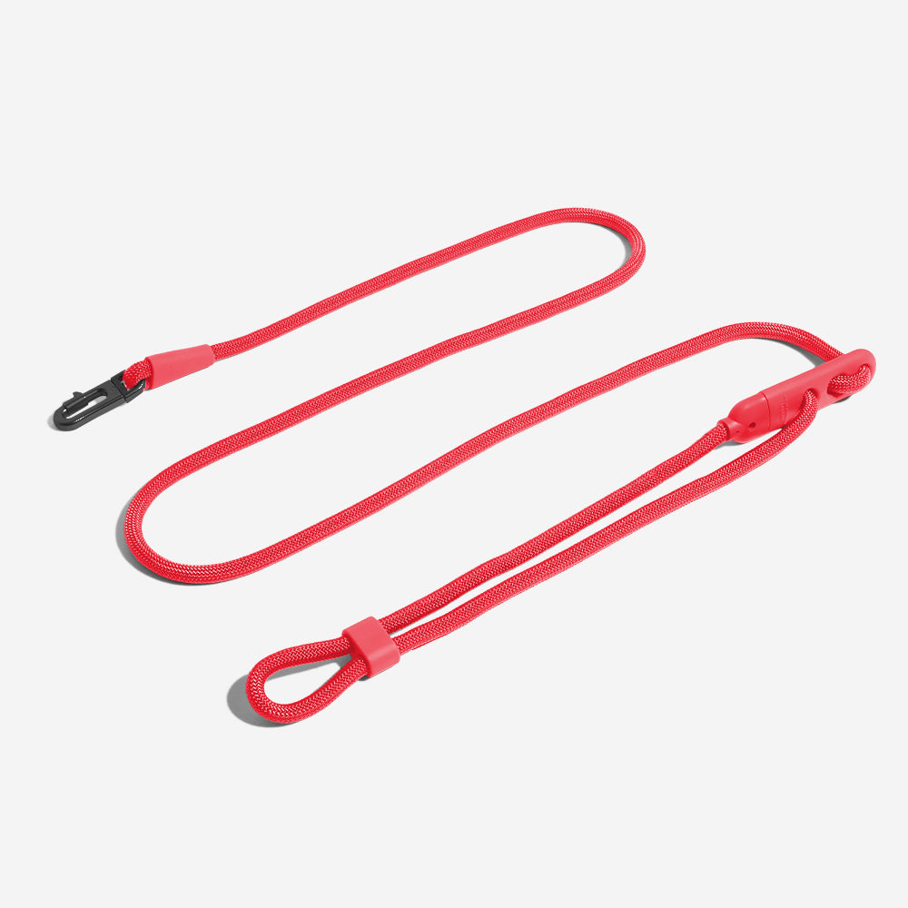 Neon Coral | Hands-Free Leash