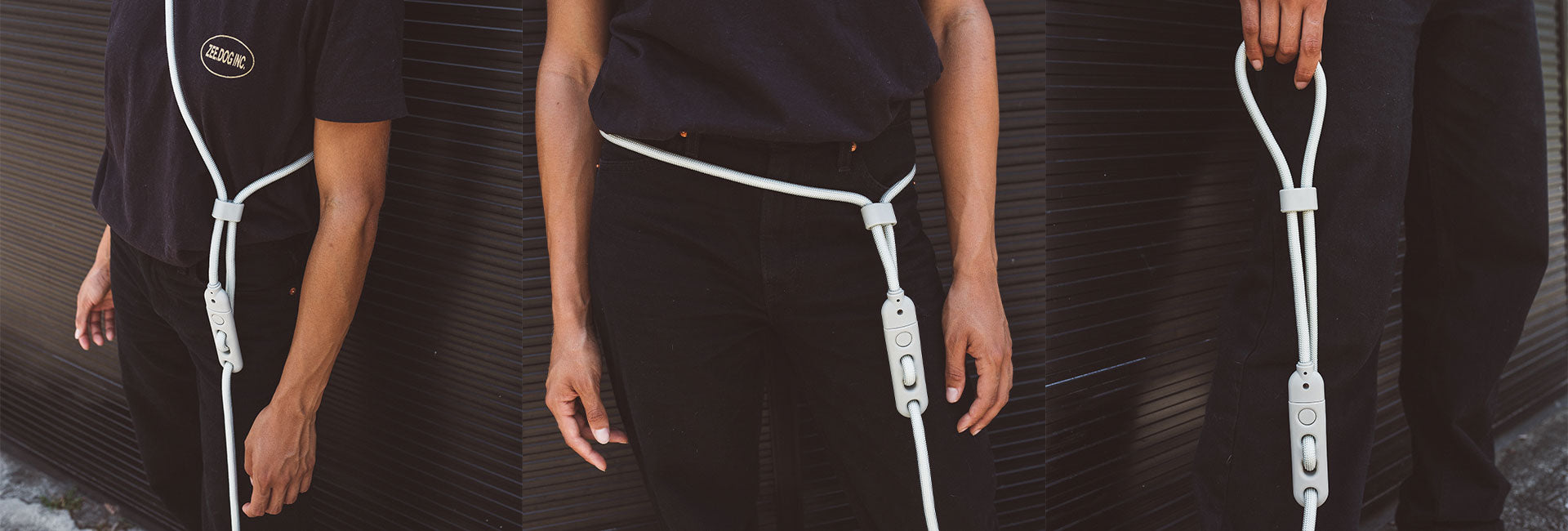 Space Grey | Hands-Free Leash