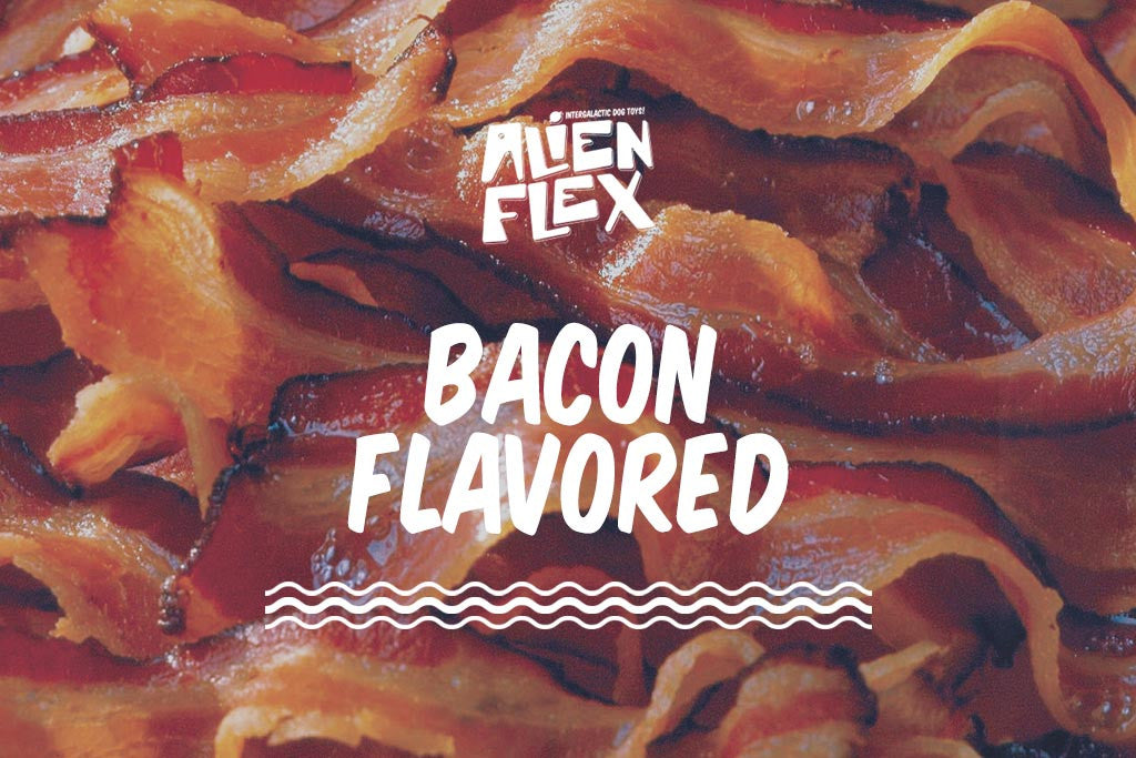 Alien Flex Wrench Dog Toy - Bacon Flavored | Alien Flex