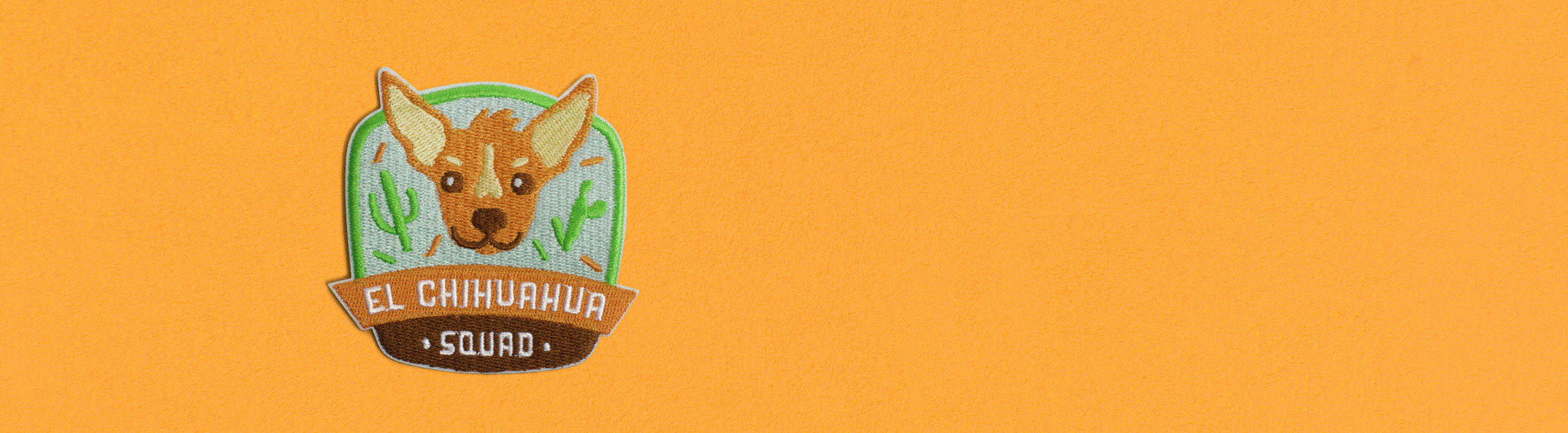 El Chihuahua Squad Dog Patch | Zee.Dog