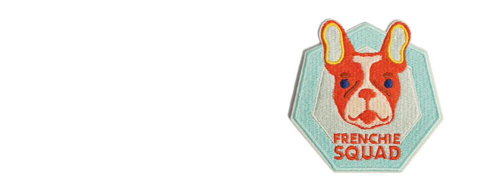Frenchie Squad Dog Patch | Zee.Dog