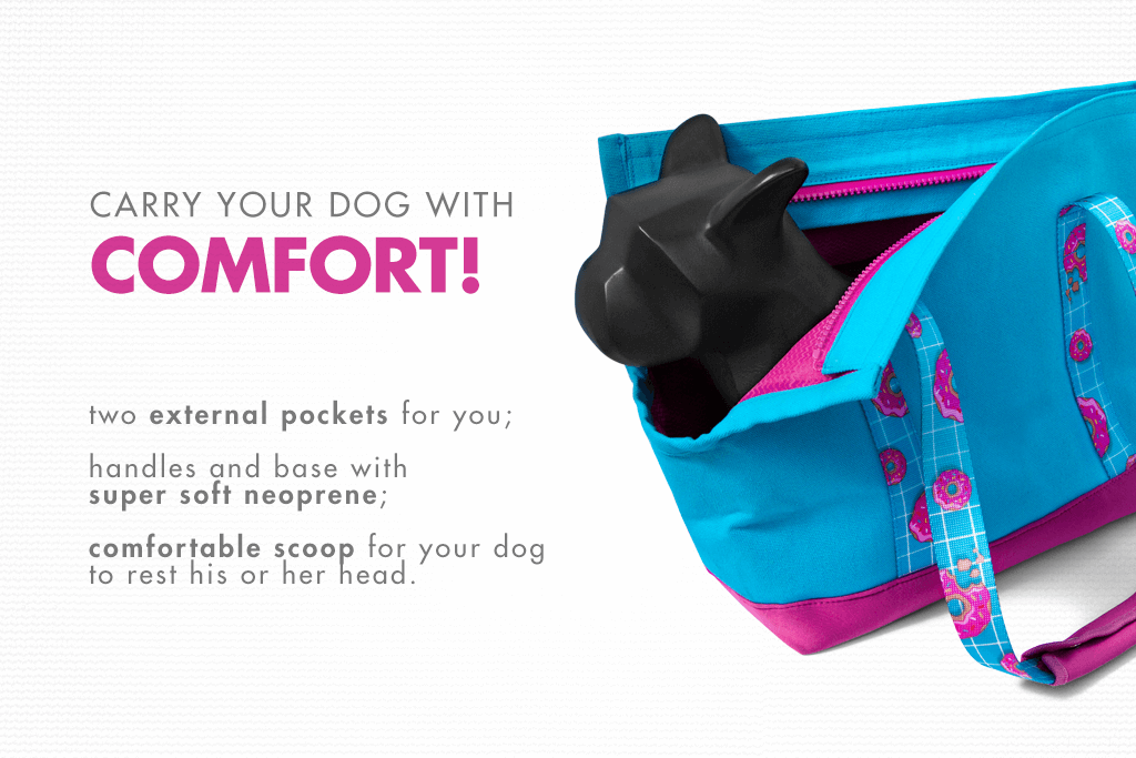 Zee.Dog Donut Dog Carrier