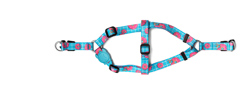 Zee dog step in harness top
